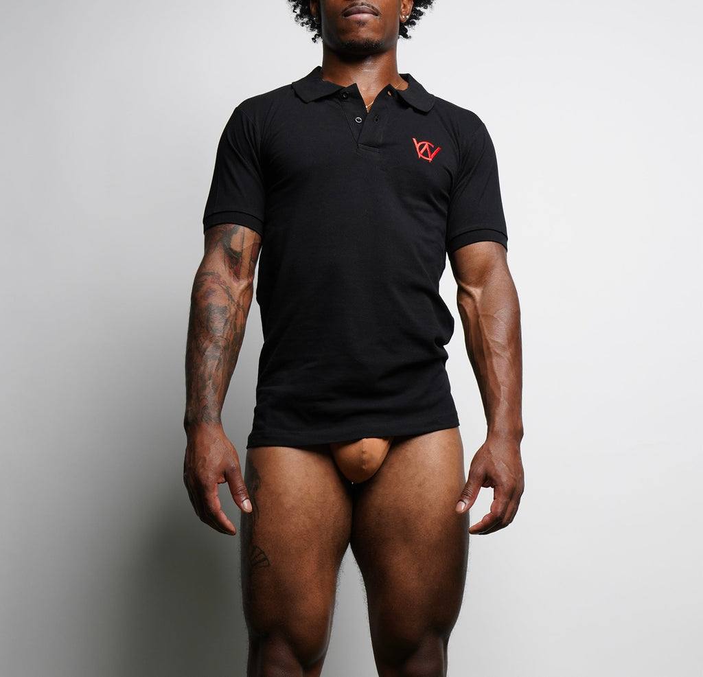 Black Heritage Polo Shirt